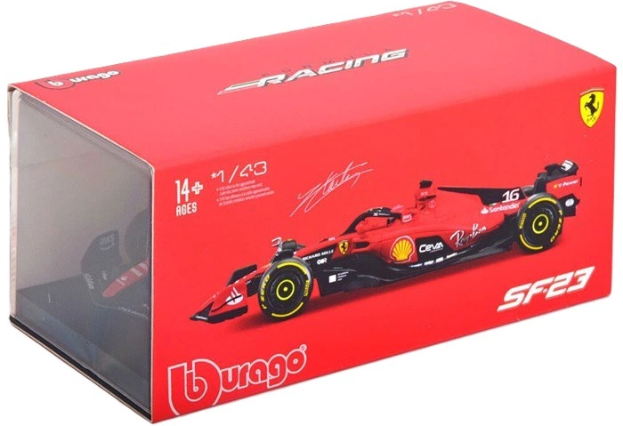 Гоночний автомобіль Bburago Ferrari SF-2336835_16 (4893993368358) - зображення 2