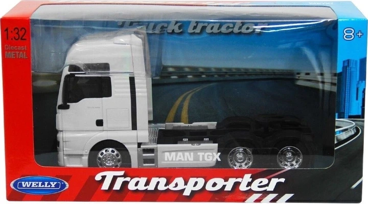 Вантажівка Welly Man TGX з причепом 32651 (4891761326517) - зображення 3