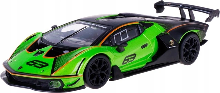 Гоночний автомобіль Bburago Lamborghini EssenzaSCV12 41161 (4893993411610) - зображення 2