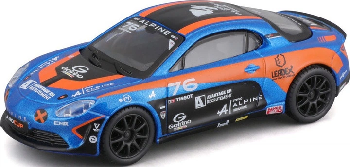 Гоночний автомобіль Bburago Alpine A110 38303 (4893993383030) - зображення 2