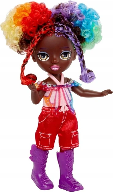 Lalka MGA Rainbow High Littles Astrid Bow z akcesoriami 14 cm 54339 (035051543398) - obraz 3