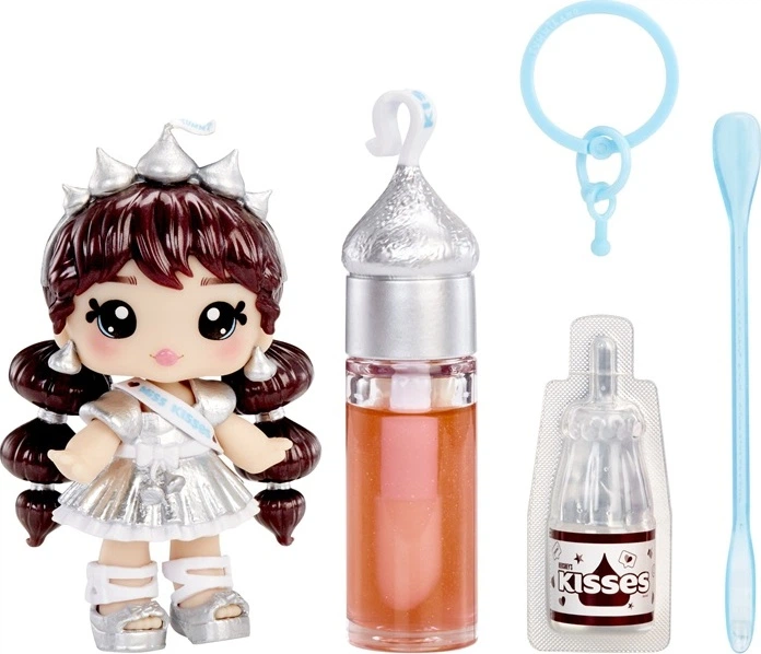 Lalka MGA Yummiland Coco Kisses z zestawem do tworzenia błyszczyka 10 cm 54600 (035051546009) - obraz 3