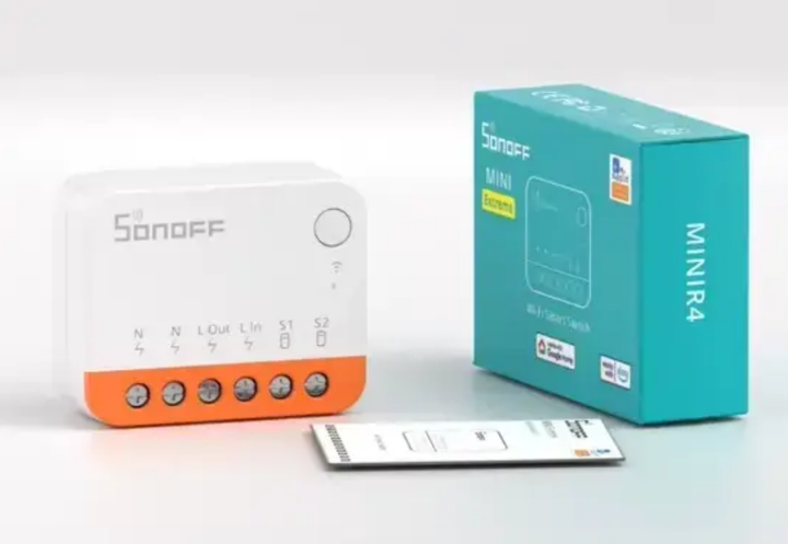 Автоматический выключатель Wi-Fi Sonoff Mini R4 / Контроллер для скрытого монтажа / Переключатель 220V - Фото 4 Автоматический выключатель Wi-Fi Sonoff Mini R4 / Контроллер для скрытого монтажа / Переключатель 220V - изображение 4