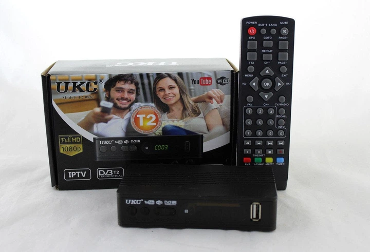 Цифровой тв тюнер приставка ресивер DVB T2 UKC 0967 - Фото 1 Цифровой тв тюнер приставка ресивер DVB T2 UKC 0967 - изображение 1