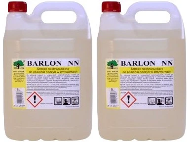 Nabłyszczacz do zmywarki Barlon NN 2 x 5 l (5906743704807/2) - obraz 1