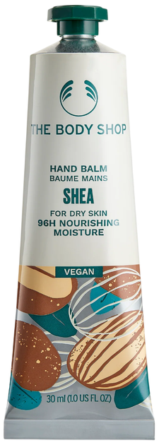 Zestaw upominkowy The Body Shop Shea Krem pod prysznic 250 ml + Olejek do ciała 200 ml + Balsam do ust 10 ml + Balsam do rąk 30 ml (5028197472740) - obraz 5