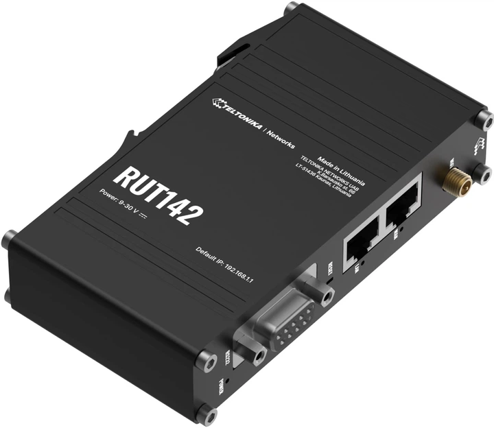 Router Teltonika RUT142 RS232 Czarny (RUT142000000) - obraz 2
