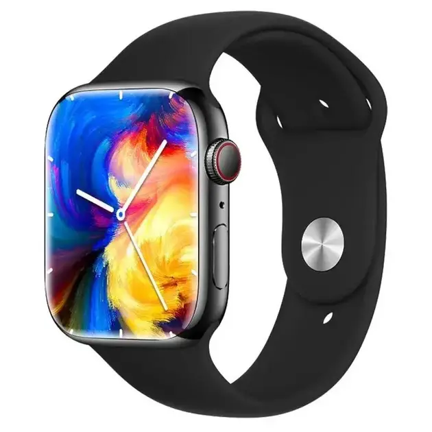 Смарт-годинник Smart Watch GS7 Pro Max, 45 мм, дзвінки, бездротова зарядка сірий pan7417/2 - изображение 5