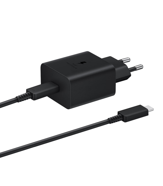 Сетевое зарядное устройство 45W Type-C с кабелем Type-C to Type-C - изображение 5