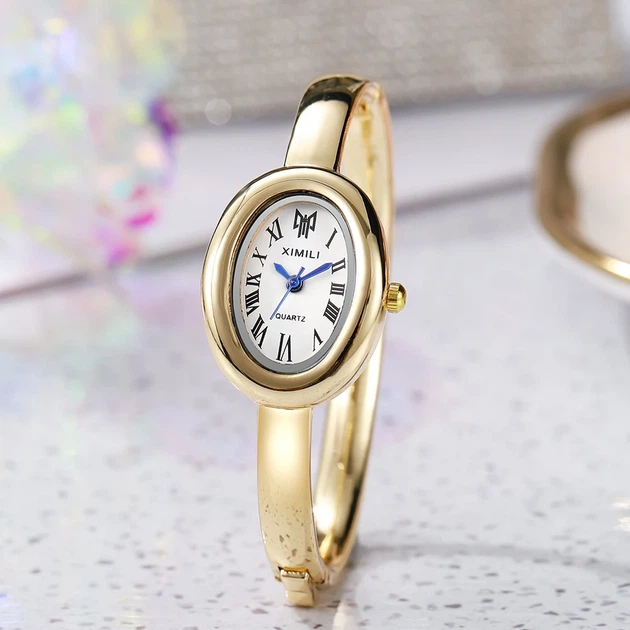 Часы женский Ximili Bagnuar (Gold-White) - Фото 1 Часы женский Ximili Bagnuar (Gold-White) - изображение 1