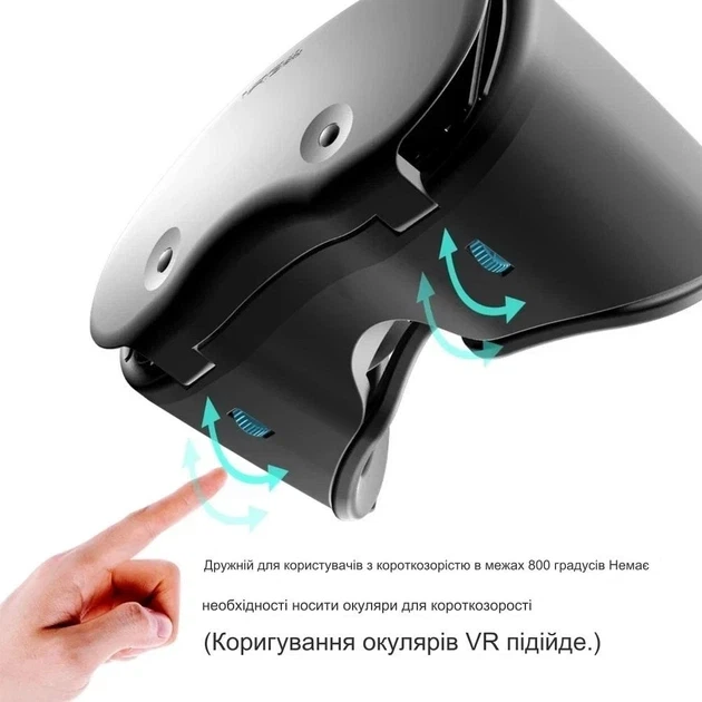 VR очки с геймпадом VRG Pro X7 + Mocute 053 – комплект виртуальной реальности для смартфонов 5-7 дюймов, Bluetooth-контроллер, - Фото 3 VR очки с геймпадом VRG Pro X7 + Mocute 053 – комплект виртуальной реальности для смартфонов 5-7 дюймов, Bluetooth-контроллер, - изображение 3