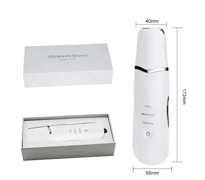 Ультразвуковой скрабер для лица Beauty Skin S1 White (белый) – прибор для глубокого очищения, лифтинга и фонофореза, салонный - Фото 5 Ультразвуковой скрабер для лица Beauty Skin S1 White (белый) – прибор для глубокого очищения, лифтинга и фонофореза, салонный - изображение 5