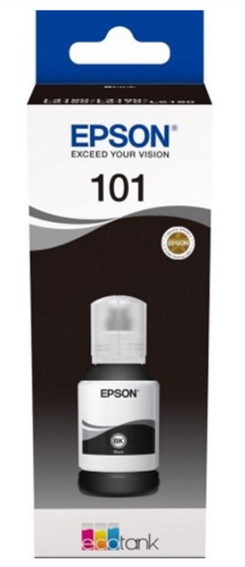 Чорнило для принтера EPSON 101 L4150/4160/6160/6170/6190 127мл Black /C13T03V14A/ - Фото 1 Чорнило для принтера EPSON 101 L4150/4160/6160/6170/6190 127мл Black /C13T03V14A/ - изображение 1