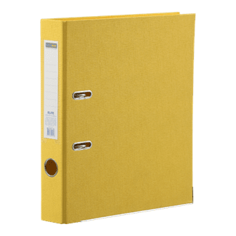Папка-реєстратор А4 50мм BUROMAX 3002-08 ELITE двостороння, жовта (30) /BM.3002-08c/ - Фото 1 Папка-реєстратор А4 50мм BUROMAX 3002-08 ELITE двостороння, жовта (30) /BM.3002-08c/ - изображение 1