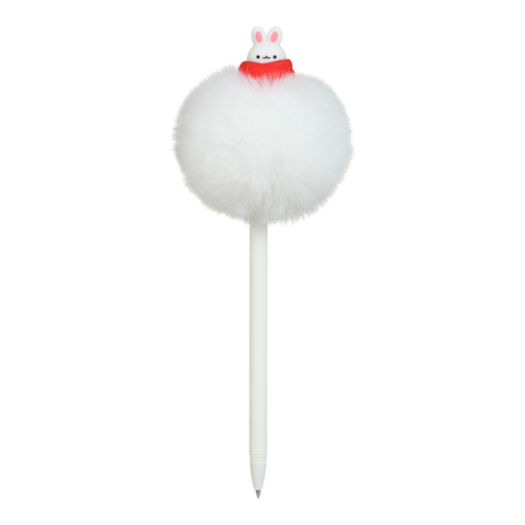 Ручка кулькова ZiBi KIDS Line 2005 FLUFFY BANNY 0,7 мм синя (16) /ZB.2005/ - зображення 6