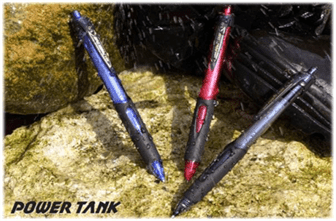 Ручка кулькова авт. UNI POWER TANK SN-227, 0.7мм синя /SN-227.Blue/ - изображение 5