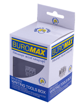 Підставка для ручок BUROMAX 6352-01 RUBBER TOUCH чорна /BM.6352-01/ - Фото 2 Підставка для ручок BUROMAX 6352-01 RUBBER TOUCH чорна /BM.6352-01/ - изображение 2