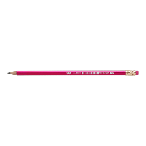 Олівець графітовий ZiBi 2319 HB METALLIC з гумкою, пластиковий (144) /ZB.2319/ - изображение 6