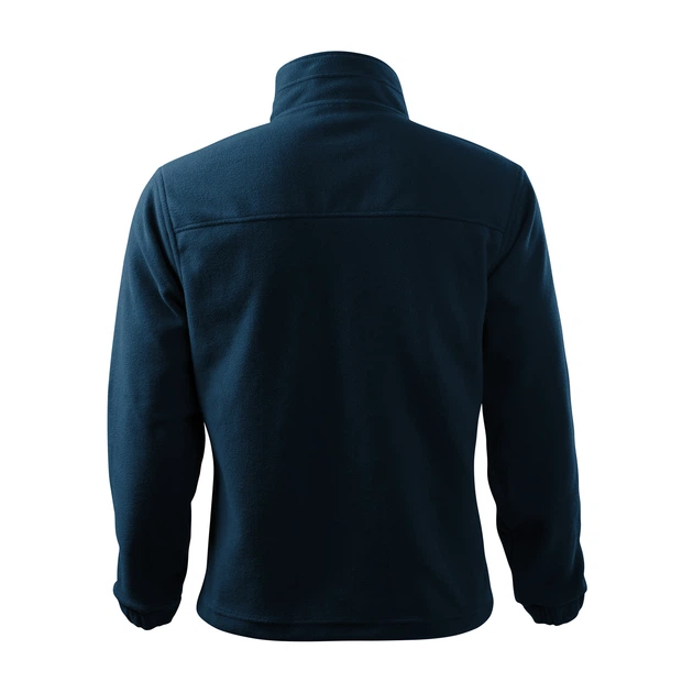 Флисовая мужская толстовка на молнии темно-синяя Malfini Jacket 501-02 Размер S - изображение 2
