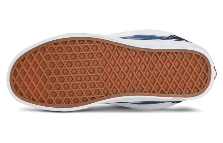 Жіночі кеді Ванс Сині Vans KNU Skool Blue/White (42, синій) - зображення 5