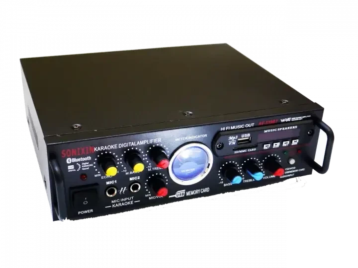 Аудиоусилитель UKC AV-339B Mega Sound с Bluetooth и FM-радио 1779 - Фото 4 Аудиоусилитель UKC AV-339B Mega Sound с Bluetooth и FM-радио 1779 - изображение 4