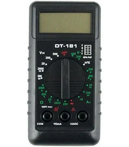 Универсальный мультиметр Digital DT-181 цифровой тестер напряжения 1021 - изображение 2