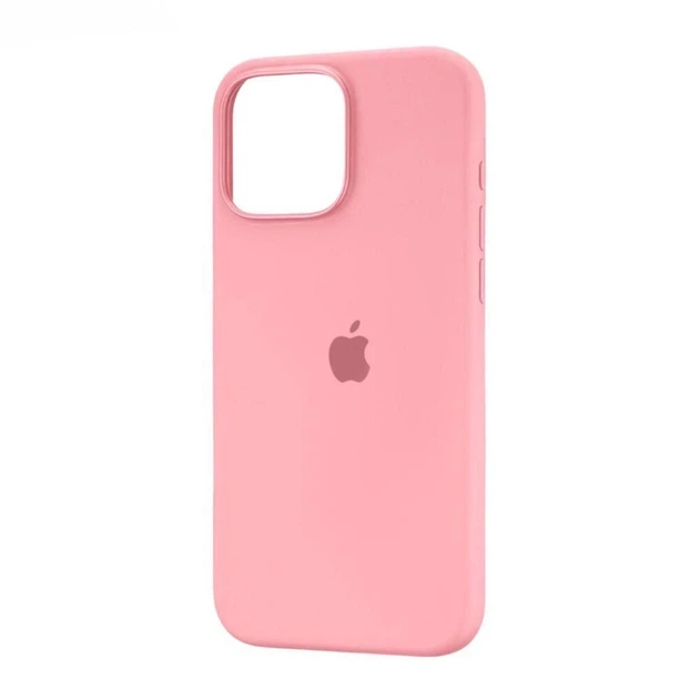 Чехол для iPhone 16 Pro Max силиконовый Soft-touch Silicone Case Full Size (AA) Light Pink - Фото 1 Чехол для iPhone 16 Pro Max силиконовый Soft-touch Silicone Case Full Size (AA) Light Pink - изображение 1