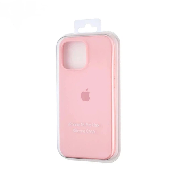 Чехол для iPhone 16 Pro Max силиконовый Soft-touch Silicone Case Full Size (AA) Light Pink - Фото 3 Чехол для iPhone 16 Pro Max силиконовый Soft-touch Silicone Case Full Size (AA) Light Pink - изображение 3