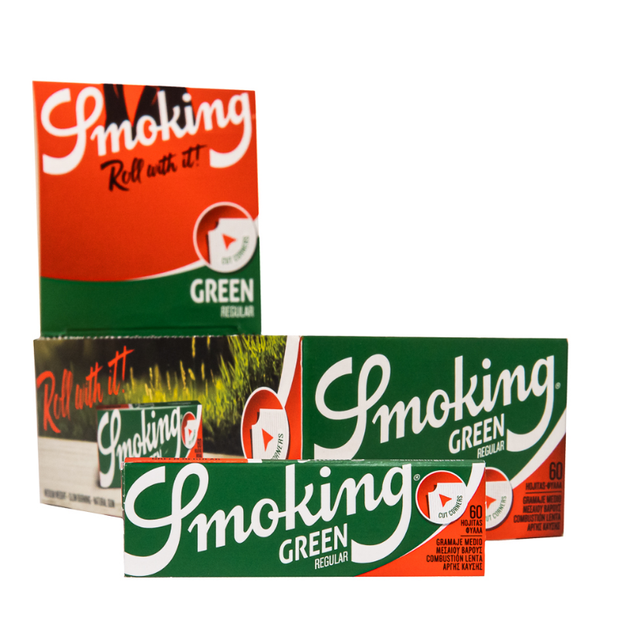 Папір для самокруток Smoking 70 мм, Green - изображение 2