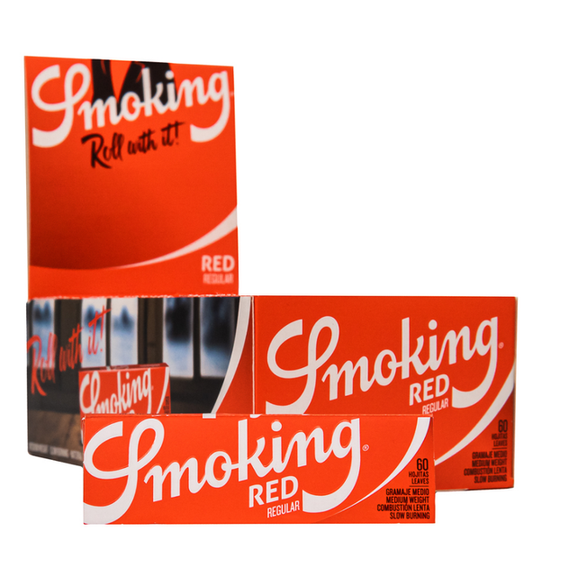 Папір для самокруток Smoking 70 мм, Red - Фото 4 Папір для самокруток Smoking 70 мм, Red - изображение 4