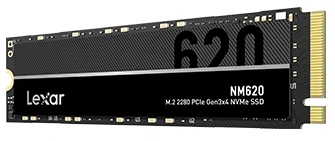 Твердотельный накопитель SSD 256Gb, Lexar NM620, PCI-E 3.0 x4, M.2 (LNM620X256G-RNNNG) - изображение 3