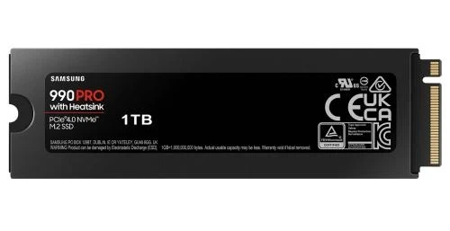 Твердотельный накопитель SSD 1Tb, Samsung 990 Pro, PCI-E 4.0 x4, M.2 (MZ-V9P1T0CW) - изображение 2