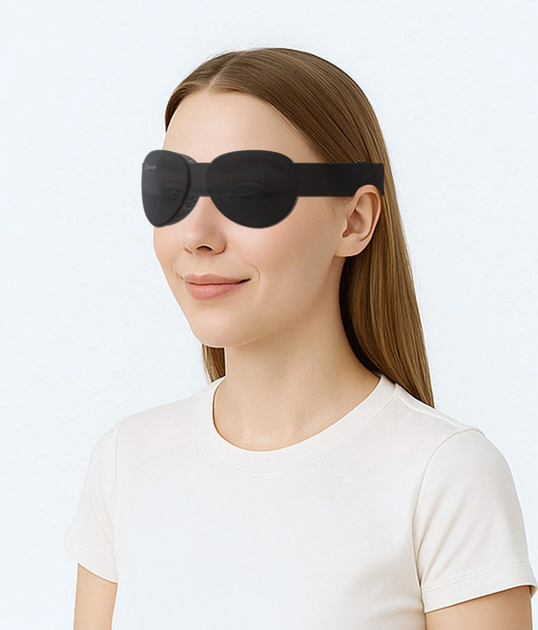 Мини 3D Маска для сна Dreamlight в черном цвете - Фото 5 Мини 3D Маска для сна Dreamlight в черном цвете - изображение 5
