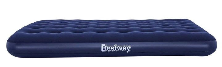 Materac dmuchany Bestway z pompką tłokową 191 x 132 x 22 cm 67002 (5903890606886) - obraz 3