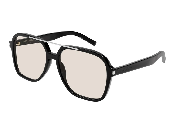 Сонцезахисні окуляри жіночі Saint Laurent SL 545 - 001 Black Sunglasses Woman - Фото 1 Сонцезахисні окуляри жіночі Saint Laurent SL 545 - 001 Black Sunglasses Woman - зображення 1