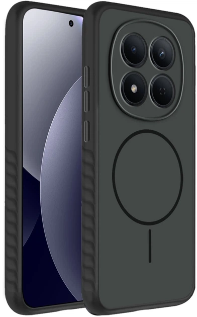 Чехол для смартфона Xiaomi Redmi Note 15 Pro 5G MAKE Atlas Magnet Black (MTLSM-XRN15P5GBK) - Фото 2 Чехол для смартфона Xiaomi Redmi Note 15 Pro 5G MAKE Atlas Magnet Black (MTLSM-XRN15P5GBK) - изображение 2