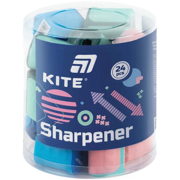 Точилка с контейнером пластиковая Twist К26-120 KITE - изображение 2