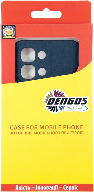 Комплект чохол для смартфона + скло OPPO A6 Pro DENGOS Carbon Blue (DG-KM-187) - зображення 4