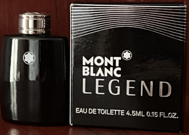 Туалетна вода для чоловіків Montblanc Legend мініатюра 4.5 мл - зображення 2