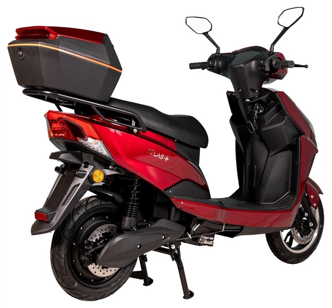 Електроскутер Atlas Spider 2 Box 2000W Plus Red (TOK_4032) - изображение 4