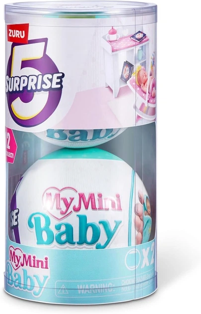 Куля сюрприз з немовлям Zuru My Mini Baby Surprise Series 1 реалістичний міні-пупс - Фото 7 Куля сюрприз з немовлям Zuru My Mini Baby Surprise Series 1 реалістичний міні-пупс - изображение 7