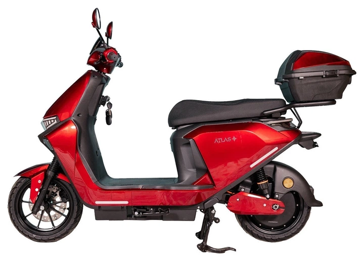 Електроскутер ATLAS Shark 2 Box 2000W Red (TOK_3167) - изображение 2