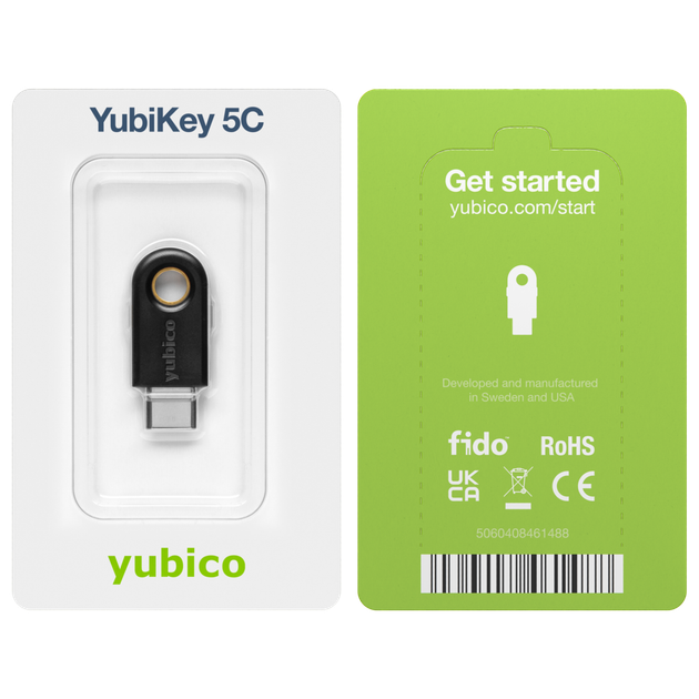 Апаратний ключ Yubico Yubikey 5C USB Type-C (683068) - изображение 6