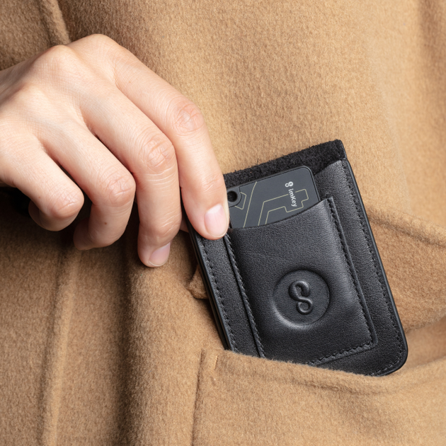 Шкіряний чохол imKey Leather Case Чорний - изображение 3