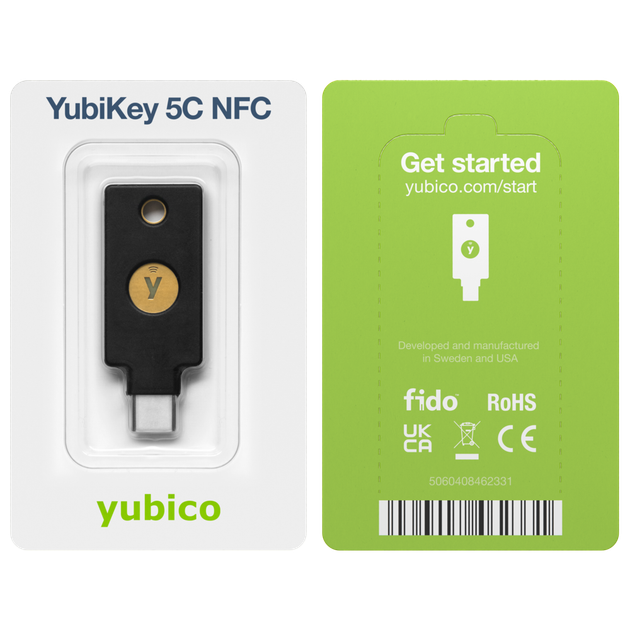 Апаратний ключ Yubico Yubikey 5C NFC USB Type-C (683070) - изображение 8