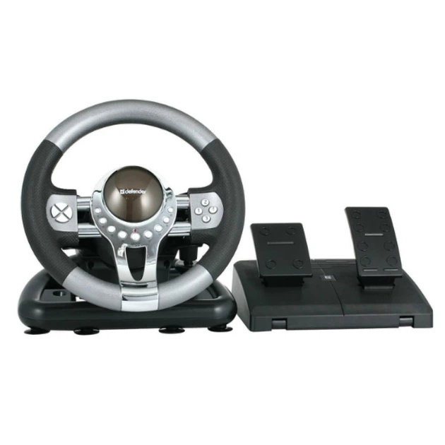 Кермо Defender Forsage GTR для PC - Фото 1 Кермо Defender Forsage GTR для PC - зображення 1