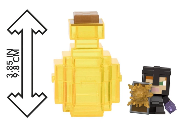 Фігурки Mattel Minecraft Mini Mode - Змішання зілля Slimy Brew Yellow HTK99 (194735268542) - зображення 2