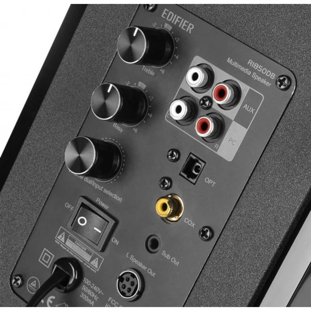Акустическая система Edifier R1855DB Black - Фото 5 Акустическая система Edifier R1855DB Black - изображение 5