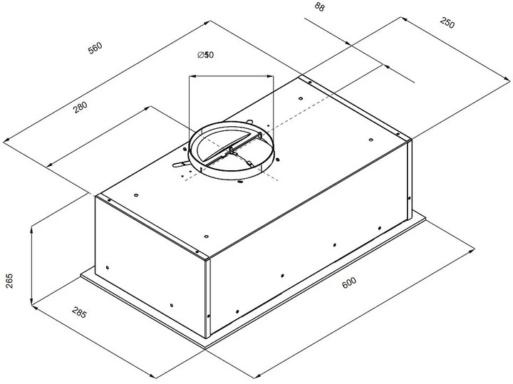 Витяжка Kernau KBH 0460.1 B Steam Sensor - зображення 2
