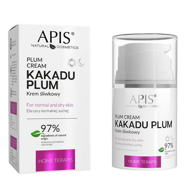 Крем для обличчя Apis Kakadu Plum сливовий 50 мл (5901810002756) - зображення 1